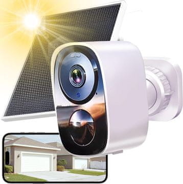 LifeSmart 3MP 1080p solarna sigurnosna kamera s AI detekcijom