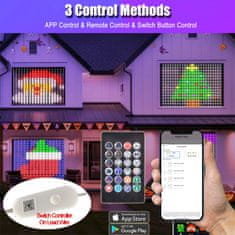 LifeSmart  DIY pametne zavjese s 400 LED traka svjetala s upravljanjem putem aplikacije za dekoraciju