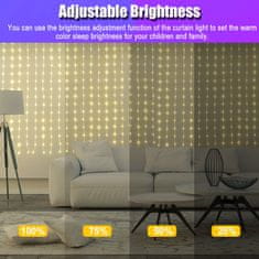 LifeSmart  DIY pametne zavjese s 400 LED traka svjetala s upravljanjem putem aplikacije za dekoraciju