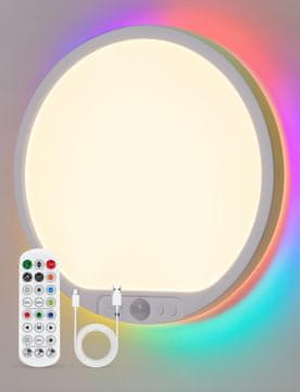 LifeSmart 30 cm LED s PIR senzorom, 3 temperature boja, RGB, punjiva baterija od 10000 mAh