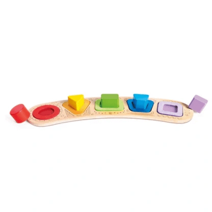 Montessori drvena senzorička slagalica oblika