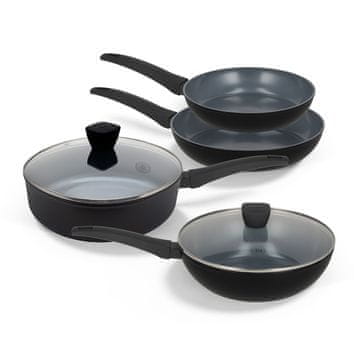 BE Living Set 4 tave Delight Black