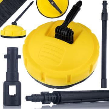Rosfix T-racer kockasta četka za čišćenje perilica Karcher, Black & Decker, Lavor, VAX i Bosch AQT