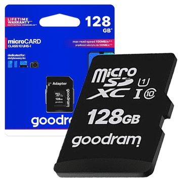 GoodRam Goodram Microsd Memorijska Kartica 128 Gb Za Mobilne Telefone Hd Kamera 128 Gb