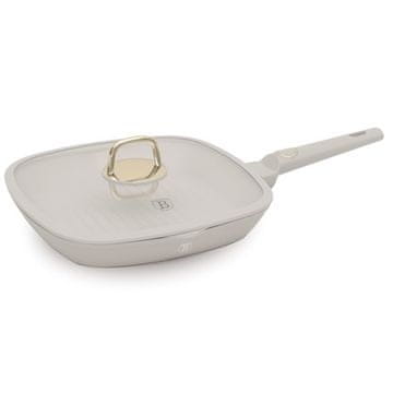 Berlingerhaus Tava za roštilj s titanskom površinom i poklopcem BH-8067 28 cm Sahara kolekcija