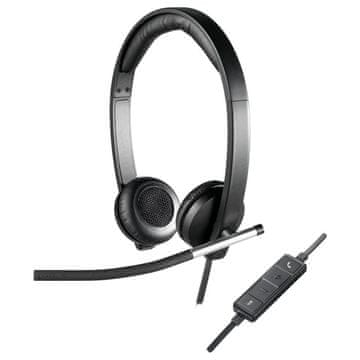 Logitech H650e USB stereo slušalice s mikrofonom