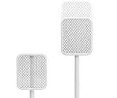Platinet PRMB3875 2u1 električni reket protiv insekata, 5 W, bijel