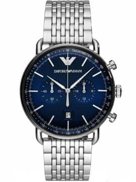 Emporio Armani AR11104 MUŠKI SAT - AVIATOR (zi020b) + KUTIJU