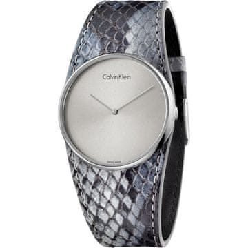Calvin Klein K5V231Q4 ručni sat. Kvarcni, sivi. Ženski.