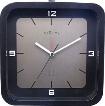 NEXTIME Sat 5221ZW. Crni drveni sat. Unisex.