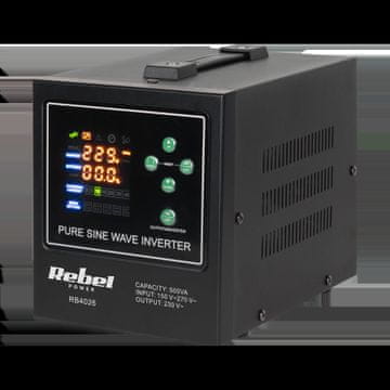 Rebel Pretvarač napajanja za hitne slučajeve POWER-500-LFP4 12V 230V 500VA/300W