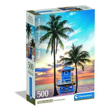Clementoni Puzzle 500 elemenata compact Miami Beach, Florida
