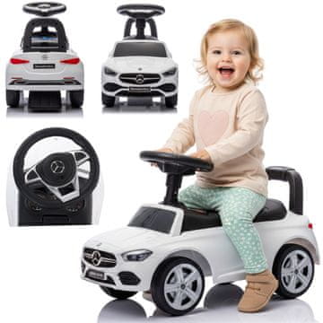 Jeździk pchacz chodzik Mercedes C-class bijeli Sun Baby