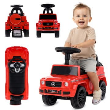Guralica hodalica za djecu Mercedes-Benz G klasa, crvena