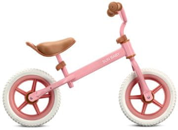 Dječji bicikl bez pedala 12 cola za 2-godišnjaka i 3-godišnjaka, lagan 2,5 kg, mollo strada lila