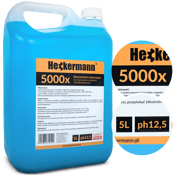 Tekućina za ultrazvučne čistače heckermann ph12,5 5l