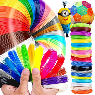 Filament za 3d olovku mix 23 boja - 115m