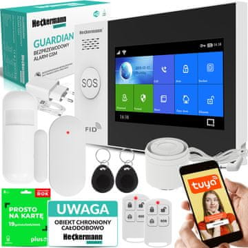 Alarm gsm heckermann guardian v tuya box