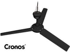 Stropni ventilator Cronos FC11-70 70 cm crni s daljinskim upravljačem
