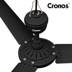 Stropni ventilator Cronos FC11-90 90cm crni s daljinskim upravljačem