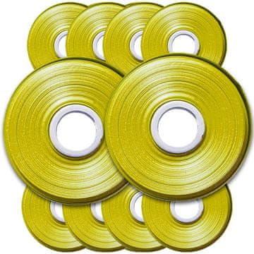 Set od 10x spajalica za klamericu heckermann hm-8105, žuta