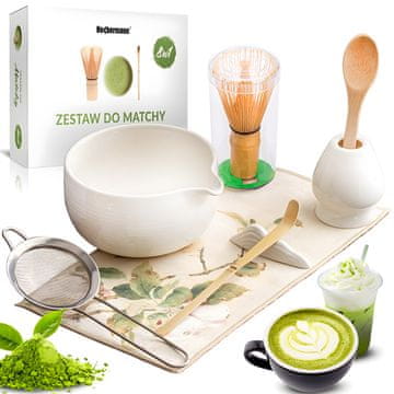 Komplet za matcha čaj 8u1 Kyoto