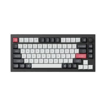 Keychron Keychron Q1 HE QMK wireless custom tipkovnica, barebone, s gumbom, crna