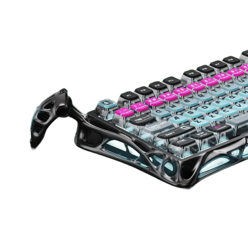 Gravastar GravaStar - Mercury V75 Pro bežična magnetska tipkovnica cyberpunk