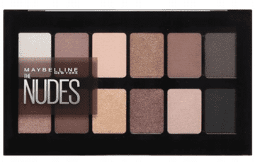 Maybelline paleta sjenila za oči The Nudes paleta sjenila od 12 komada 9,6 g