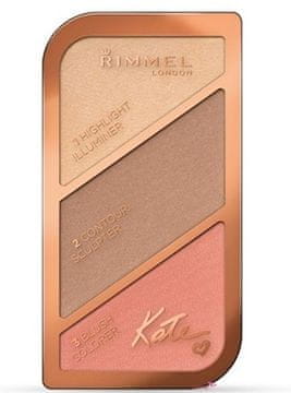 Rimmel RIMMEL KATE set za konturiranje - 002 CORAL GLOW