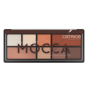 Catrice Catrice The Hot Mocca Eyeshadow paleta sjenila s 8 nijansi 9g