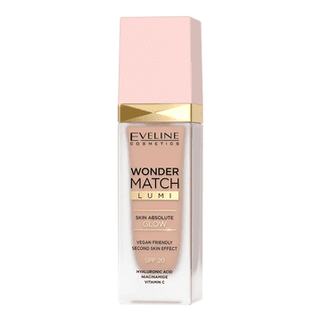 Eveline Eveline Wonder Match Lumi podloga za lice s efektom sjaja SPF20 - 20 NUDE WARM 30ml