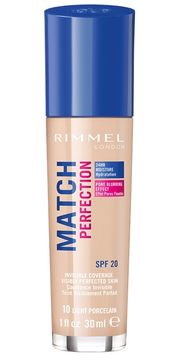 Rimmel MATCH PERFECTION tekući puder za lice - 010 LIGHT PORCELAIN 30 ml