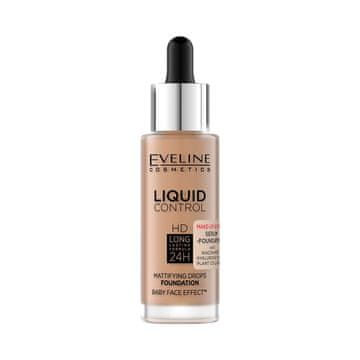 Eveline Liquid HD Drops matirajući puder za lice - 060 SUNNY BEIGE 30 ml