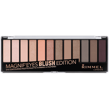 Rimmel Rimmel Magnif'eyes Blush Edition paleta sjenila za oči - 002 Blush 14g