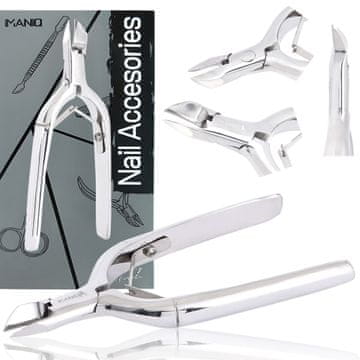 Kliješta za zanoktice, škare za nokte, kozmetičke škare, manikura, SPA salon, srebrne