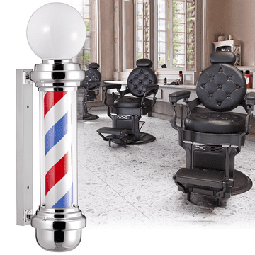 Stropni stup LED svjetiljka brijač brijač brijačnica natpis reklama za salon 81,5 cm