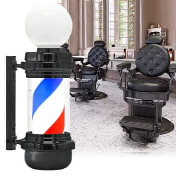 Stropni stup LED svjetiljka brijač brijačnica natpis za salon 67cm