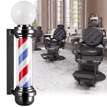Stropni stup LED svjetiljka brijač brijač brijačnica natpis reklamni salon 81,5 cm
