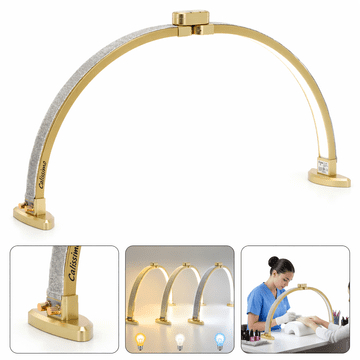 ARCH Moon LED kozmetička lampa za tretmane, bez sjene, sklopiva, stolna lampa