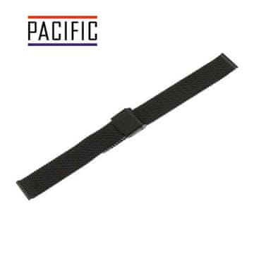 Pacific MREŽASTA NARUKVICA 10MM PVD CRNA, TKANJE 0.4MM