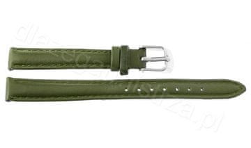 Pacific REMEN 10 MM W35 GLATKI tamnozeleni remen, zeleni šavovi