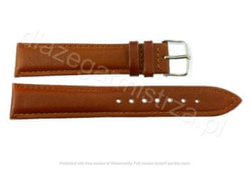 Pacific REMEN 10MM XL W70L GLATKI smeđi remen, smeđi šavovi