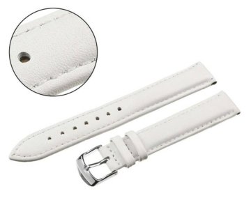 Pacific REMEN 12 MM XL W70L GLATKI bijeli remen, bijeli šavovi