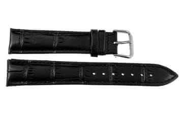 Pacific REMEN 20 MM XL W102L CROCODILE crni remen, crni šavovi
