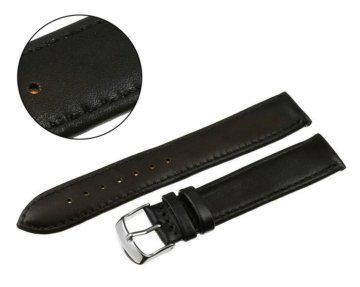 Pacific REMEN 20MM XL Š44L GLATKI crni remen, crni šavovi