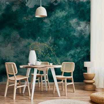 Artgeist Foto tapeta - Malachite Respite - modernistička apstraktna pozadina s teksturom