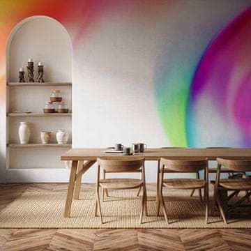 Artgeist Foto tapeta - Apstrakcija - jake boje nepravilnih oblika - višebojna / Oblici u višebojnoj boji