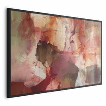 Artgeist Poster - Proljetna kompozicija - prozirnosti i oblici u tehnici akvarela