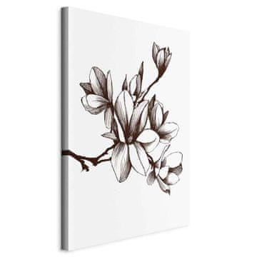 Artgeist Slika - Renesansne magnolije (1 dio) vertikalna